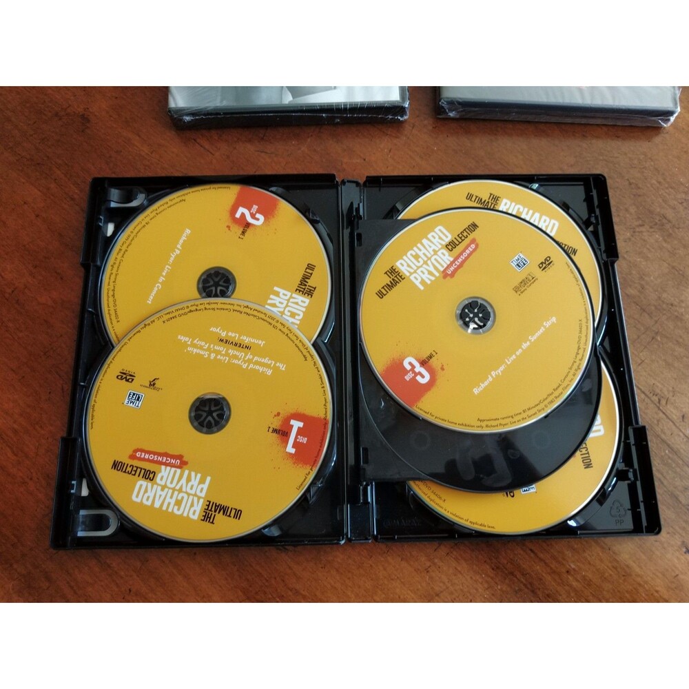 The Ultimate Richard Pryor Collection: 13 Uncensored DVD Time Life - 2 Sealed - Picture 6 of 16